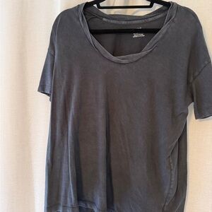 Aerie Charcoal Short Sleeve Tee